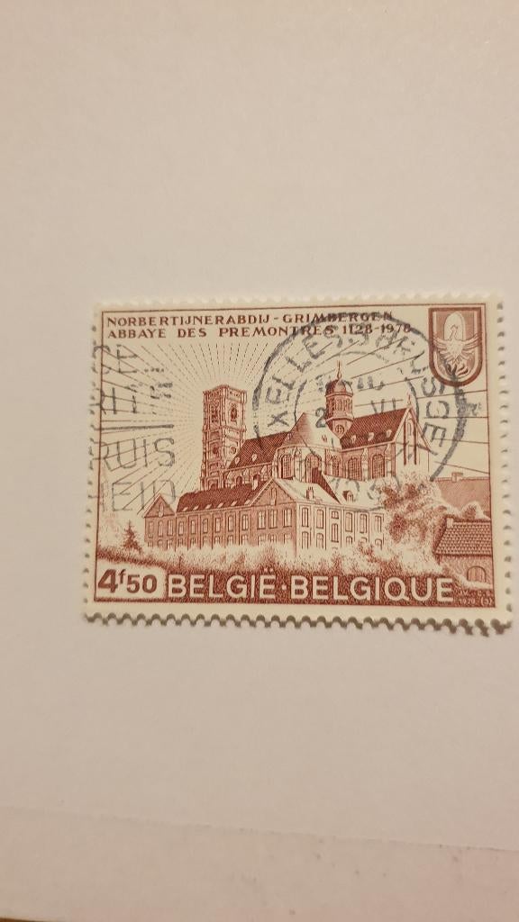 1859 belgie norbertijner abdij grimberg 4f50, Verzenden