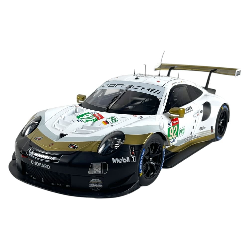 Porsche 911 (92) RSR 24H LeMans Porsche GT 2019 Ixo 1:12, Hobby en Vrije tijd, Ophalen of Verzenden, Nieuw, 1:9 t/m 1:12, Auto