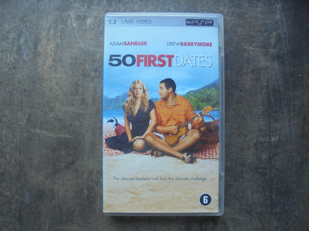 Video 50 First Dates voor PSP (zie foto's), Spelcomputers en Games, Games | Sony PlayStation Portable, Gebruikt, Overige genres