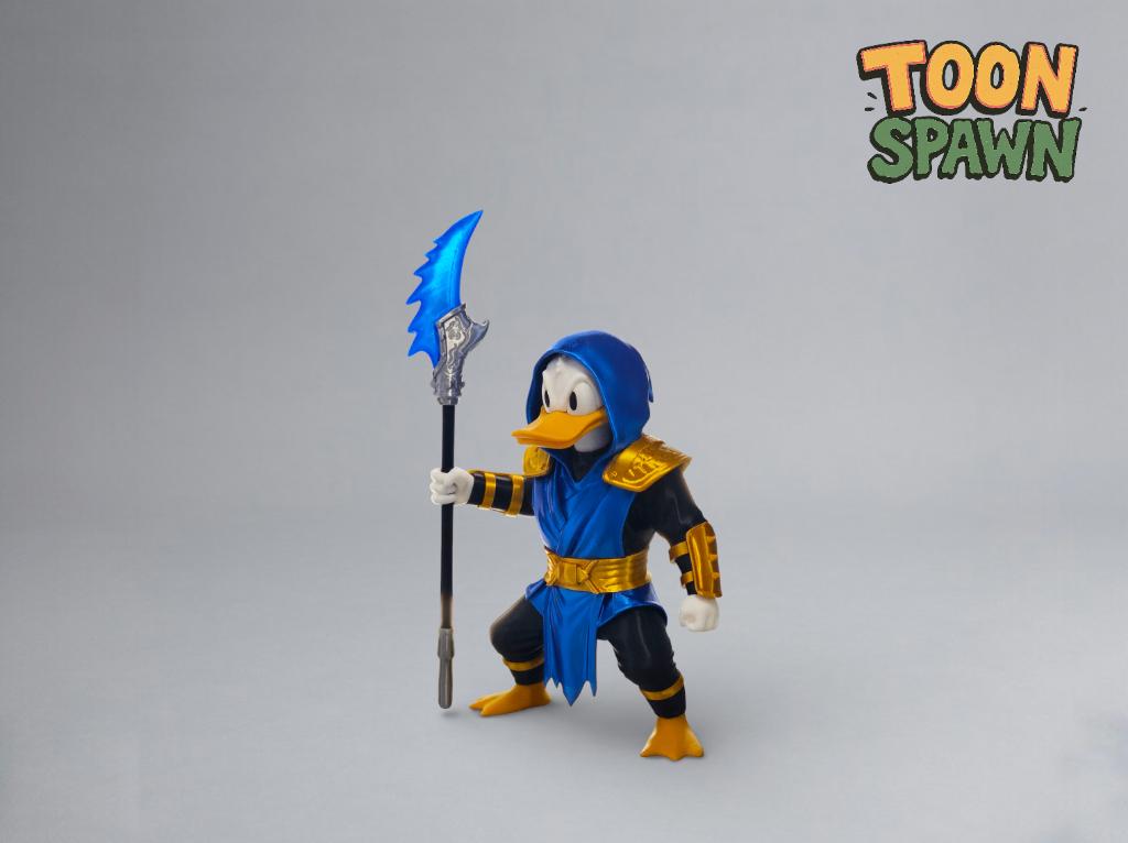 ️ Donald Duck Ice Warrior (Mortal Kombat) - Blauwe Versie, Ophalen of Verzenden, Nieuw, Fantasy