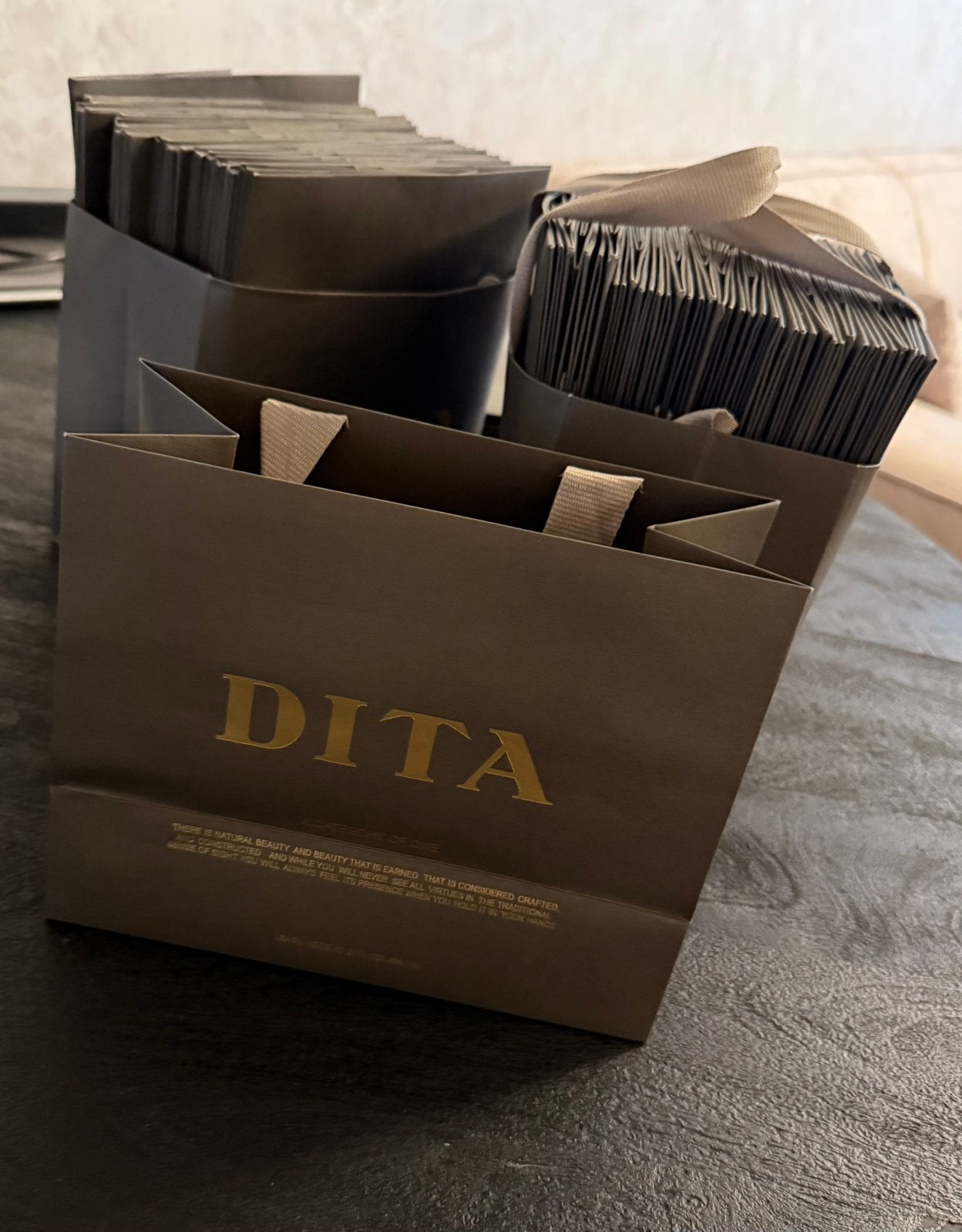Dita papieren zakken, Ophalen of Verzenden