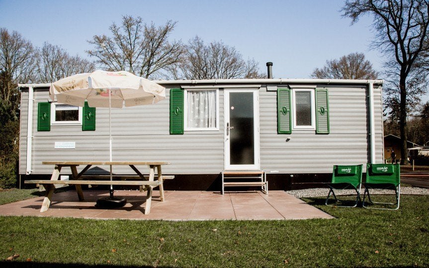 Leuke stacaravan te koop geschikt voor 4 personen!, Tot en met 4