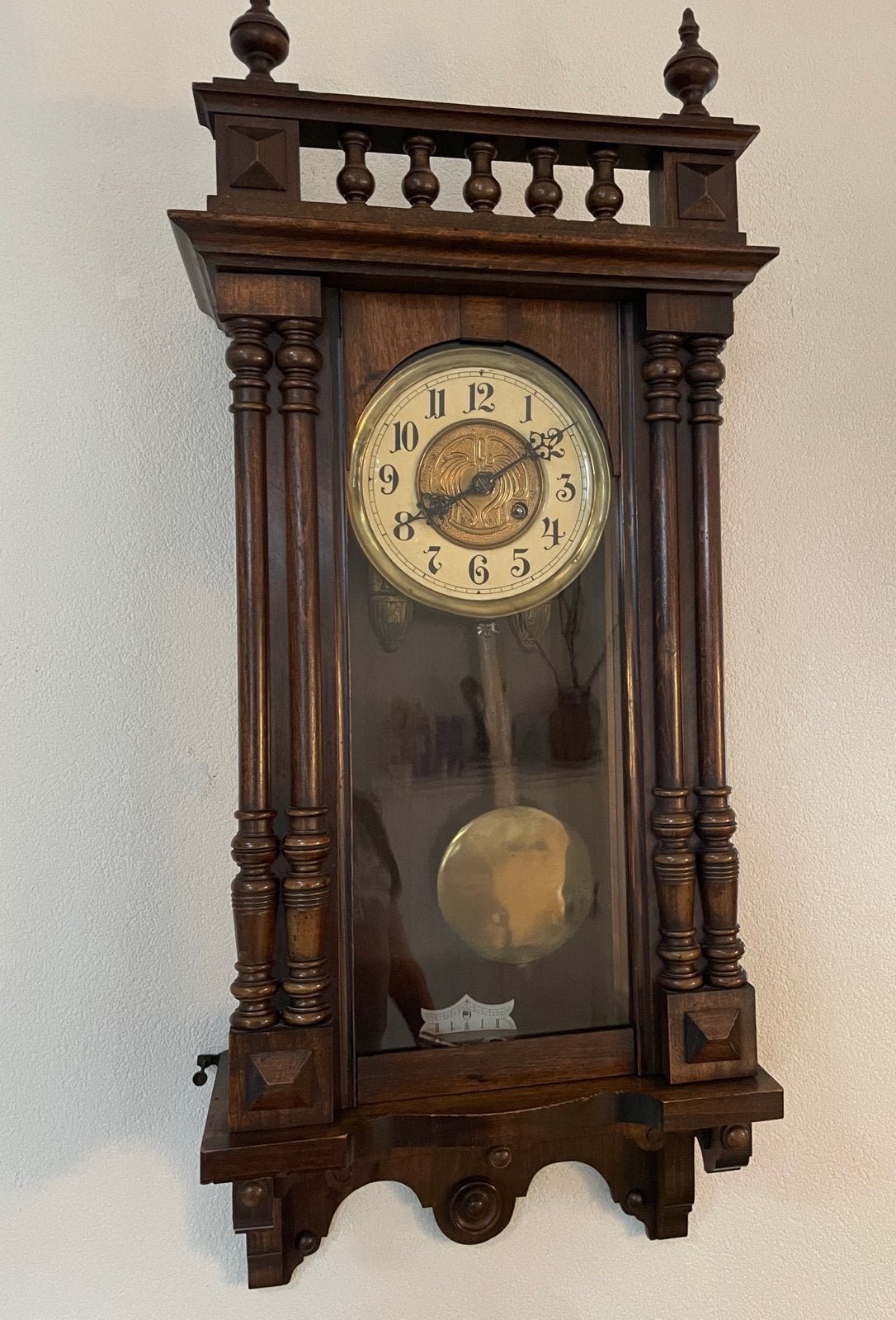Henry Deux regulateur ca. 1890, Ophalen
