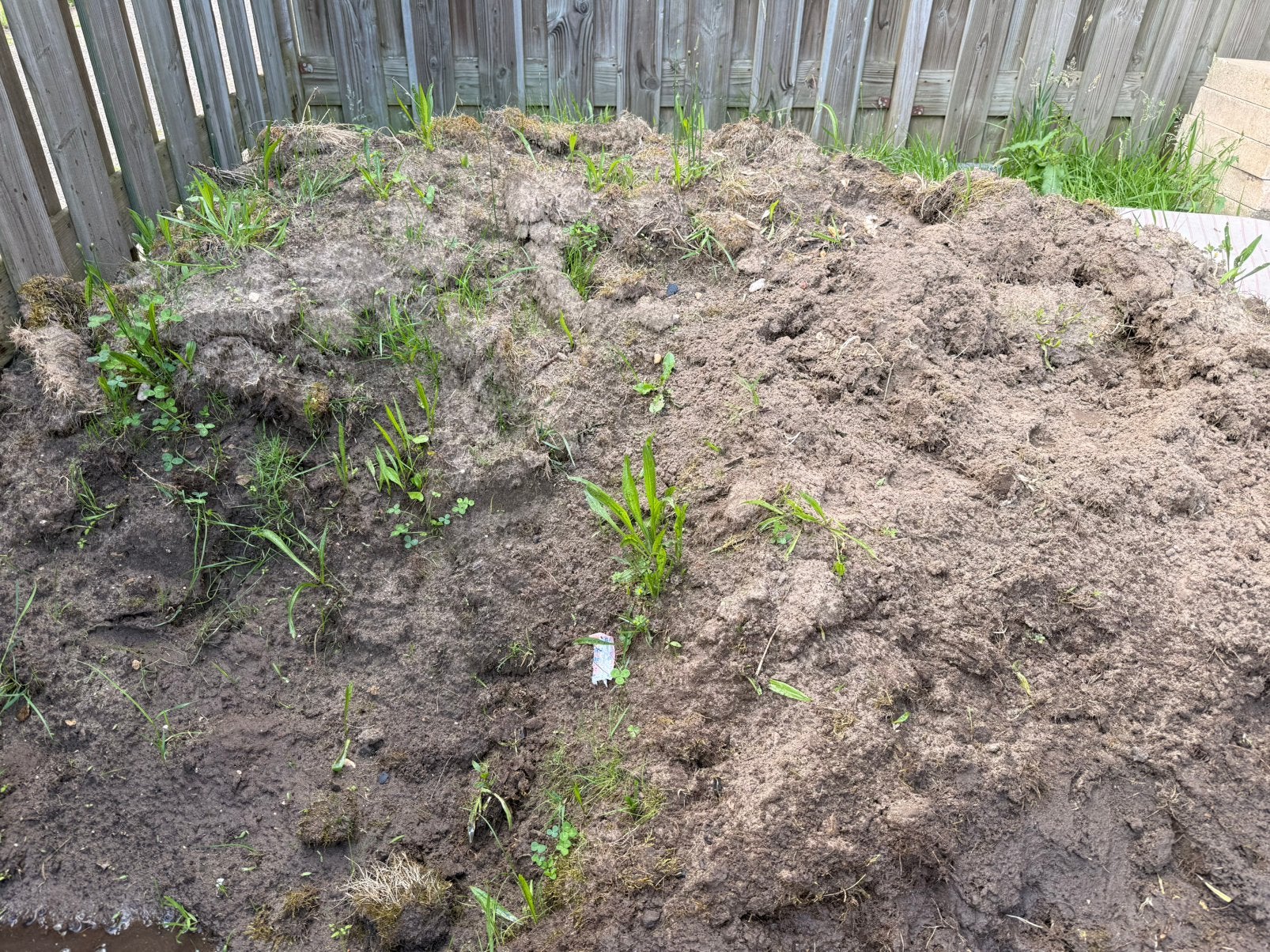 Gratis: 1,5 m³ tuinaarde / zand, Ophalen, Tuinaarde
