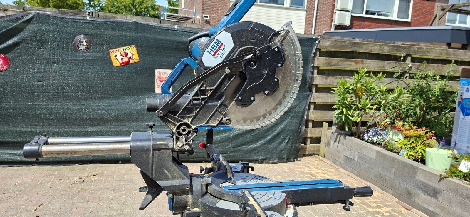 Nieuwe HBM 305 x 108 mm Radiaalzaag Afkortzaag Trekzaag, Ophalen, 70 mm of meer, HBM, Nieuw