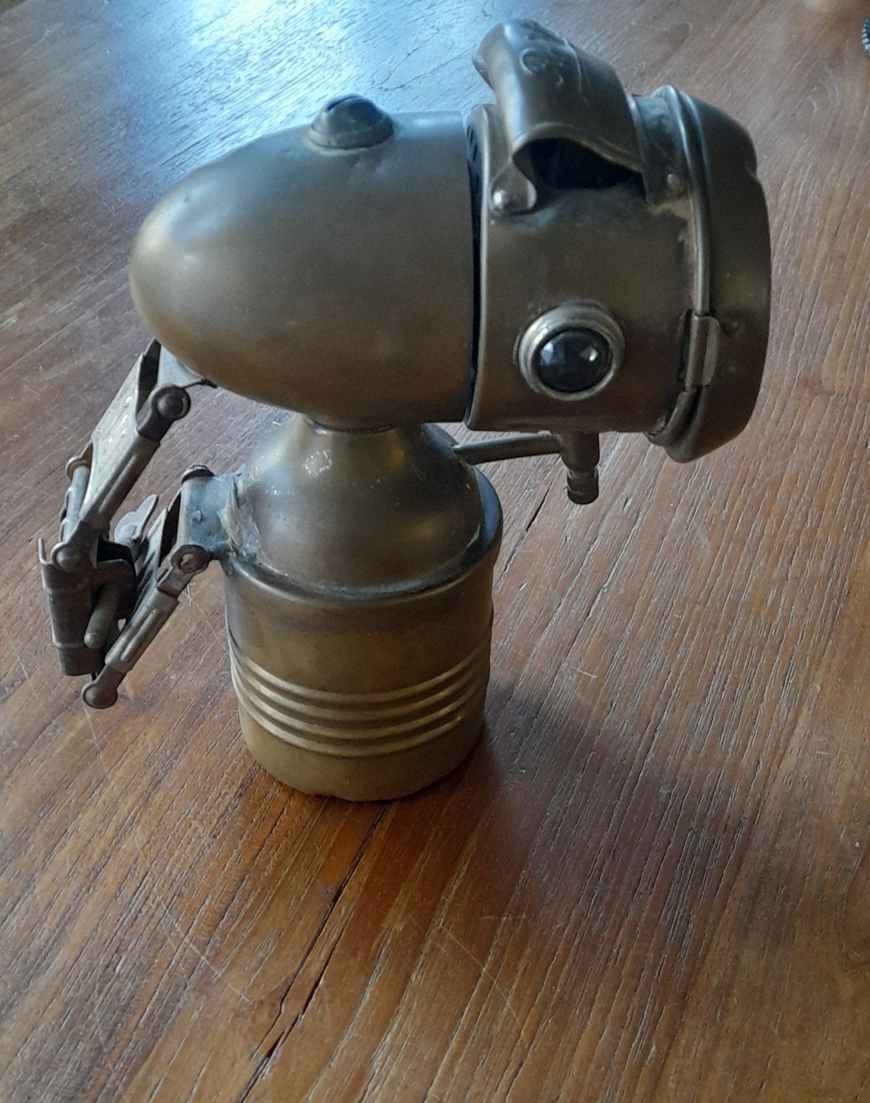 Radsonne Fietscarbidlamp, Ophalen of Verzenden