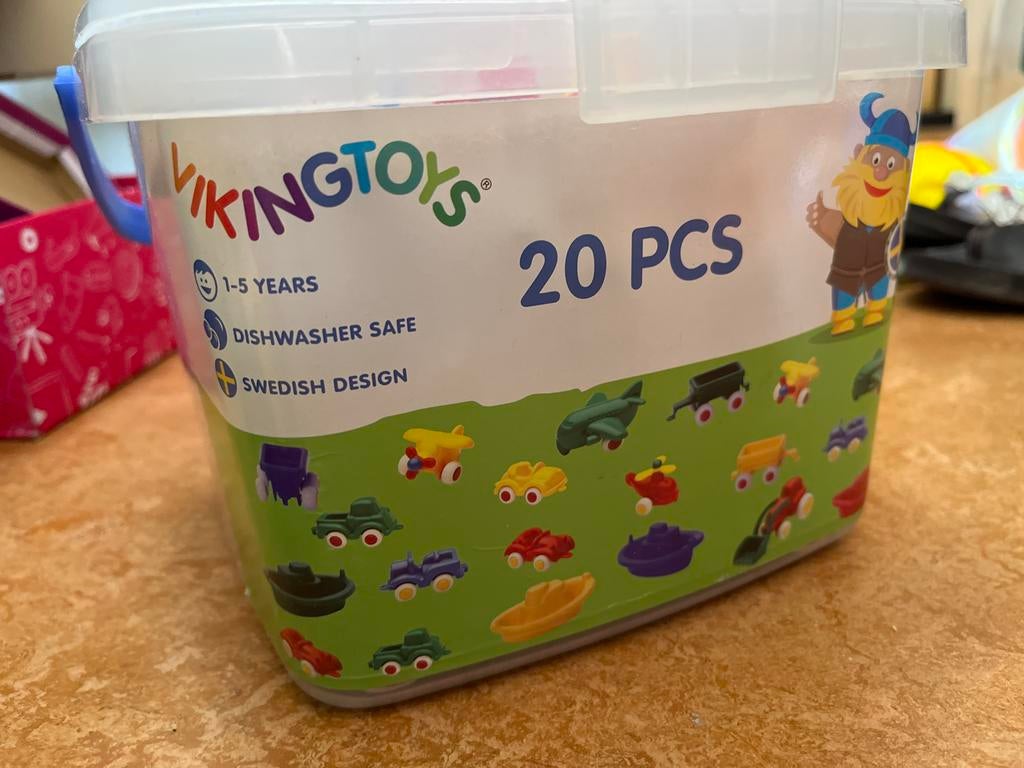 Viking Toys speelgoedset 19 stuks - Zo goed als nieuw, Ophalen of Verzenden, Zo goed als nieuw, Overige typen