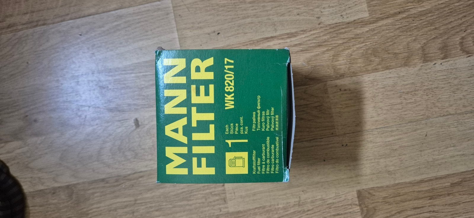 MANN FILTER Brandstoffilter WK 820/17 - Nieuw in doos, Auto-onderdelen, Filters, Ophalen of Verzenden, Nieuw, Universele onderdelen