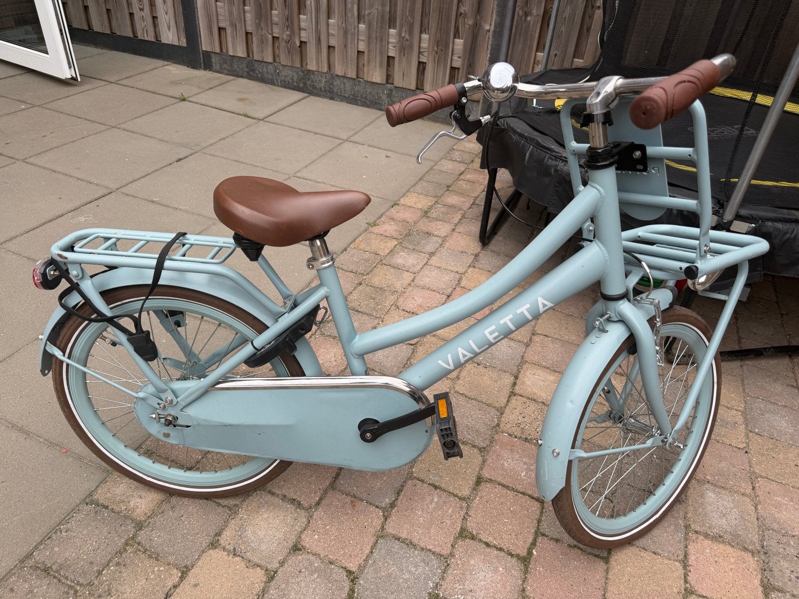 Valletta Meisjesfiets 20inch - Zo goed als nieuw, Ophalen, 24 inch, Velgrem, Handrem