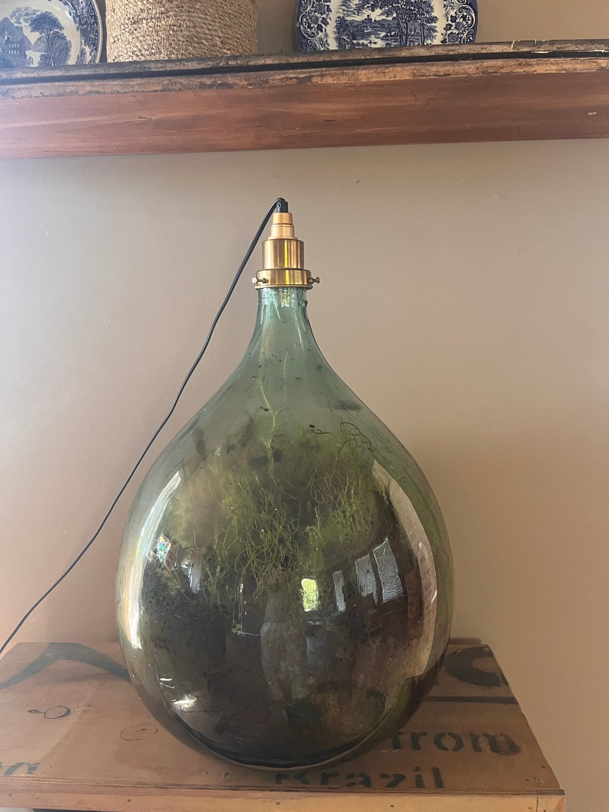 Planten im glazen stolp, microklimaat lamp, Ophalen, Zo goed als nieuw