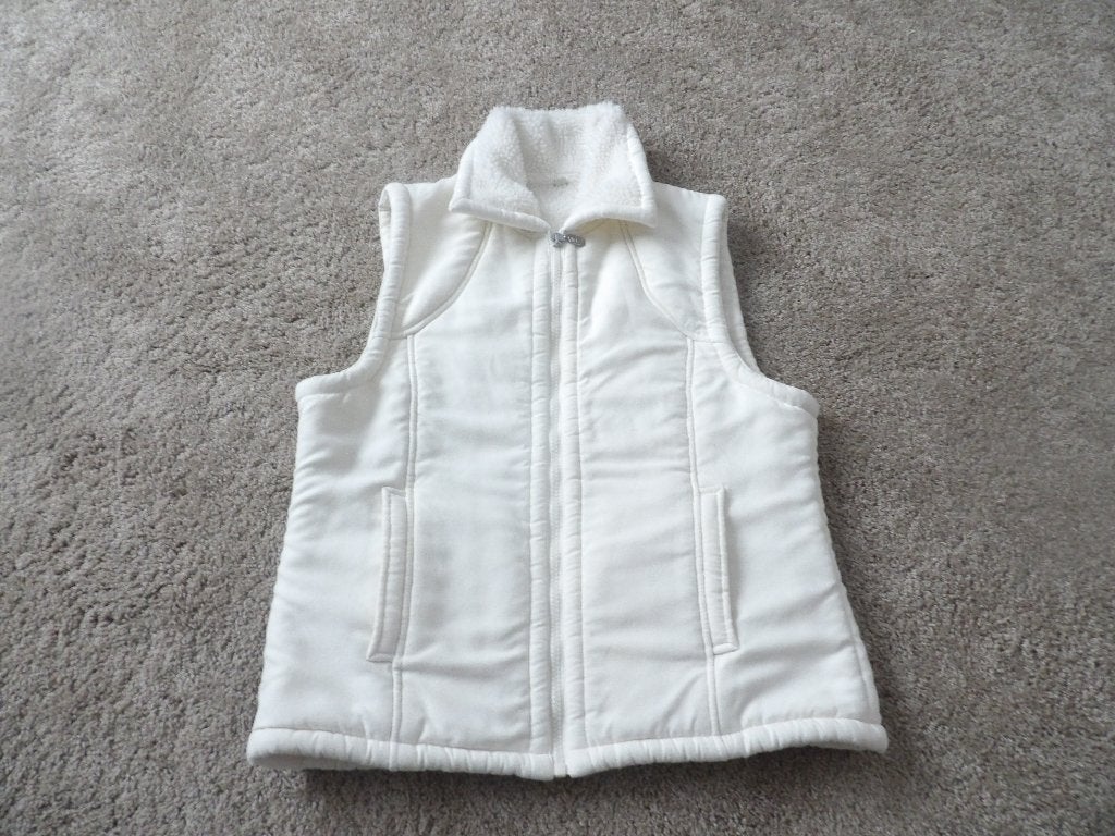 SPLINTERNIEUW 1 bodywarmer wit maat 40 met bont van binnen, Ophalen of Verzenden, Nieuw, Maat 38/40 (M), Wit