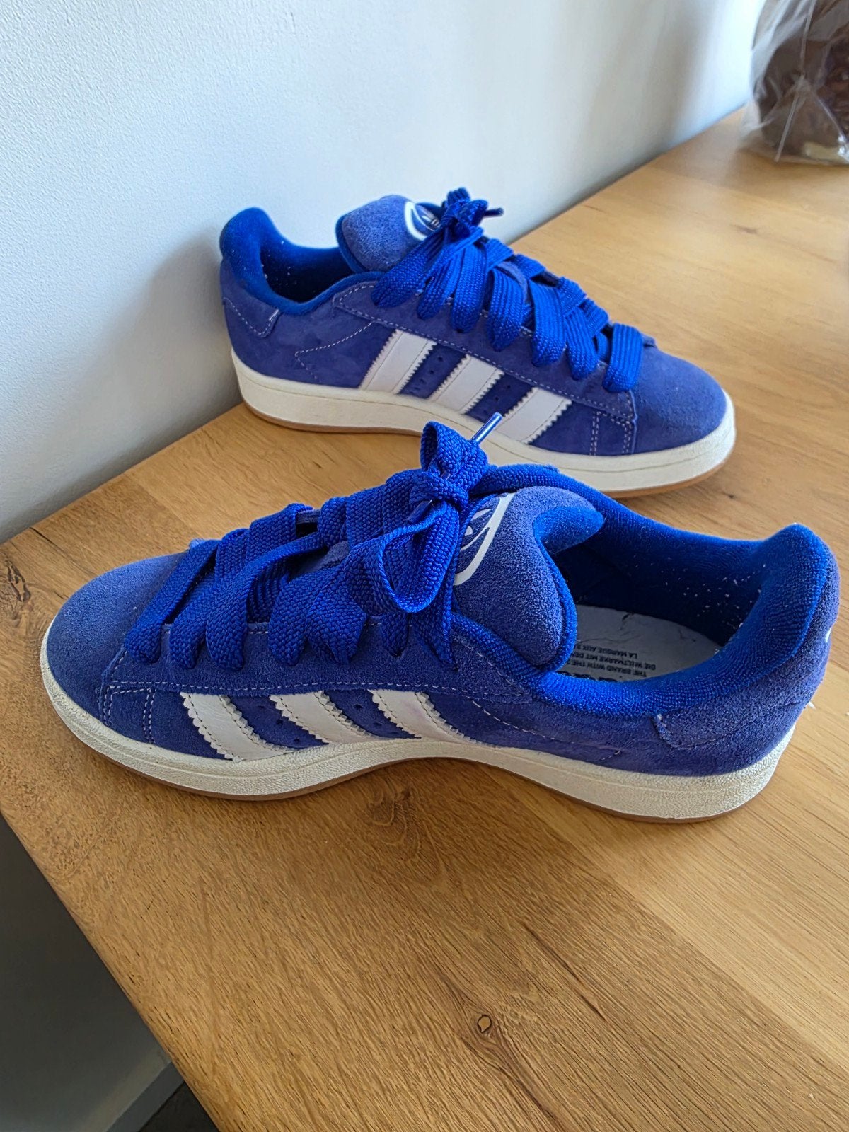 Adidas Campus sneakers 40 ZGAN, Kleding | Dames, Schoenen, Ophalen of Verzenden, Zo goed als nieuw, Blauw, Sneakers of Gympen