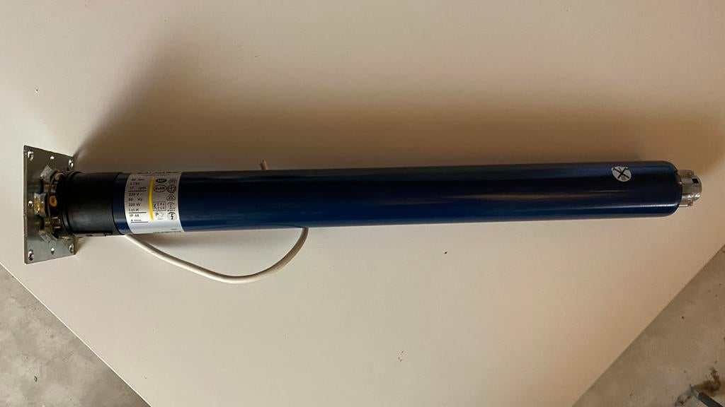 Zonwering /rolluik motor Somfy orion s 55/17, Doe-het-zelf en Verbouw, Rolluiken, Ophalen of Verzenden, Zo goed als nieuw, Wit