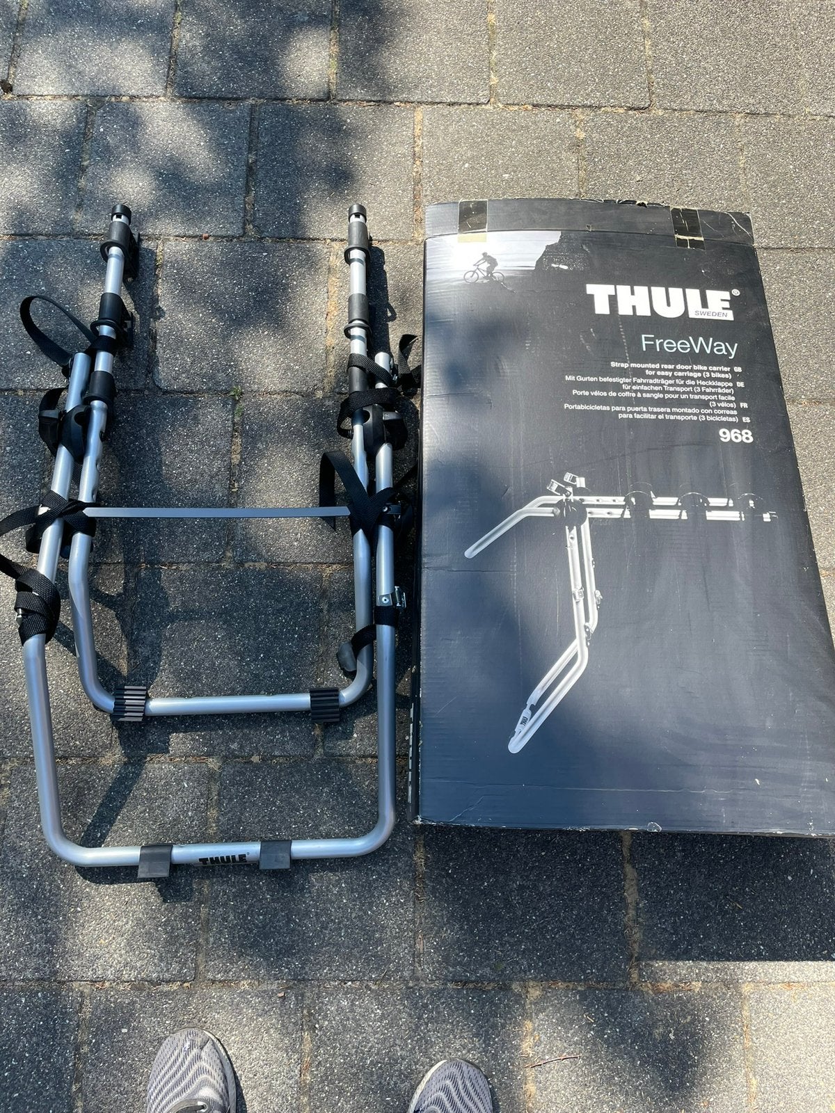 1x gebruikt, Auto diversen, Ophalen, Zo goed als nieuw, Achterklepdrager