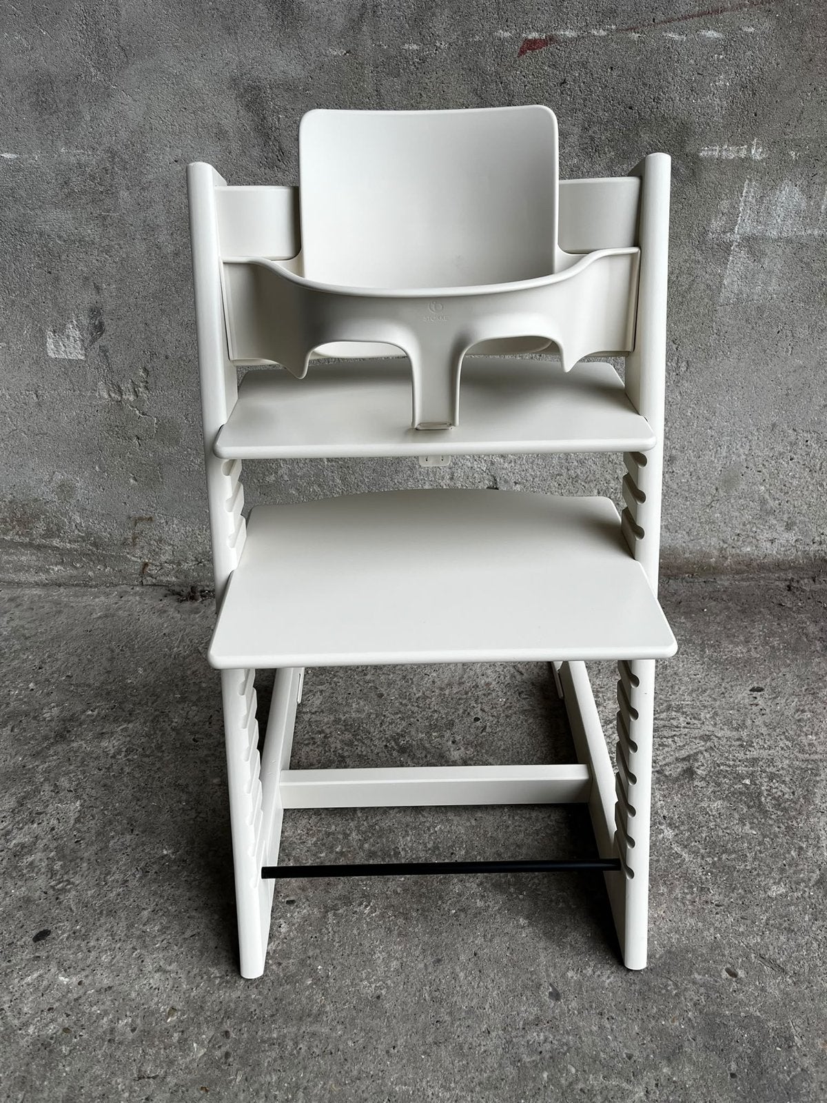 Nieuwe Tripp Trapp Stoel met Babyset - Vanilla White, Ophalen, Nieuw, Meegroeistoel, Aanschuifbaar