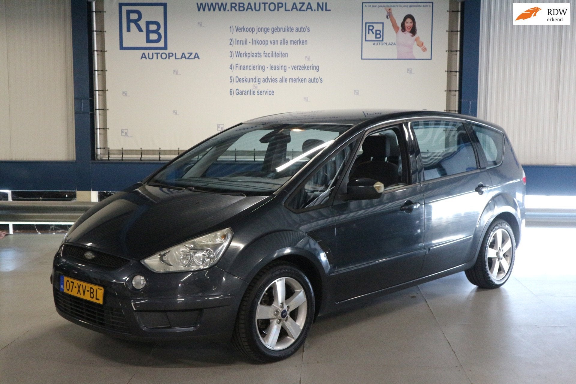 Ford S-Max 2.3-16V AUTOMAAT / 1e EIGENAAR / NAP KM STAND ! !, Auto's, Ford, 4 cilinders, 2261 cc, Bedrijf, 161 pk