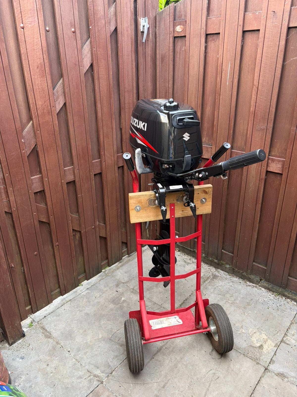 Suzuki 6pk 4-takt buitenboordmotor, Ophalen, 5 tot 10 pk, Viertaktmotor, Zo goed als nieuw