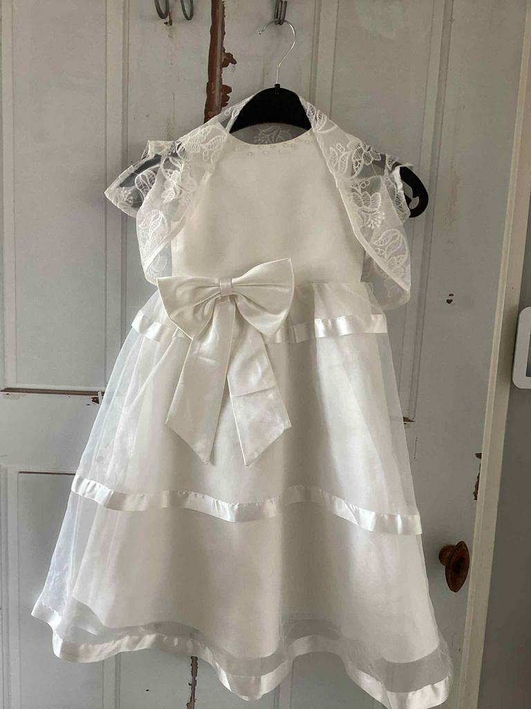 Kinderjurkje bruiloft brocante, Ophalen of Verzenden, Zo goed als nieuw, Accessoires