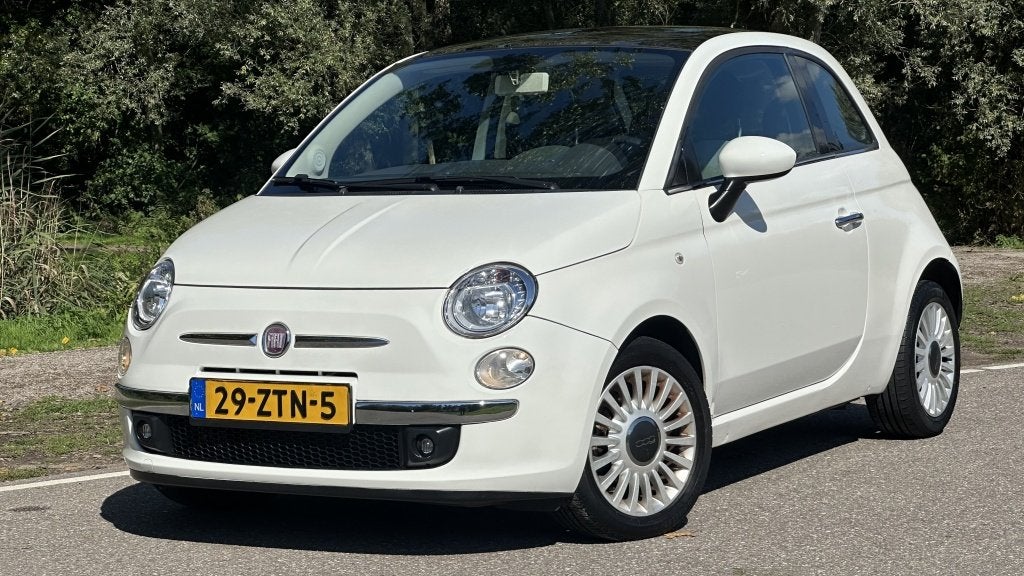 Fiat 500 0.9 TwinAir Lounge - Airco - Panorama (bj 2012), Euro 5, Gebruikt, 31 €/maand, Elektrische ramen
