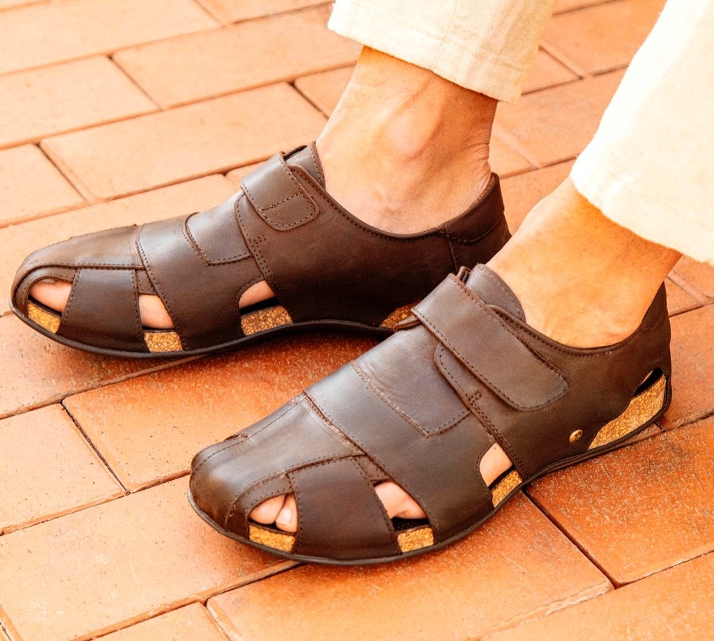 Heren sandalen Panama jack mt 43, Bruin, Zo goed als nieuw, Panama Jack, Ophalen