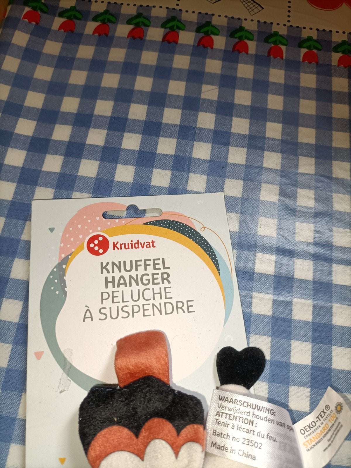 Kruidvat vogel knuffel hanger NIEUW, Kinderen en Baby's, Ophalen of Verzenden, Nieuw, Overige typen