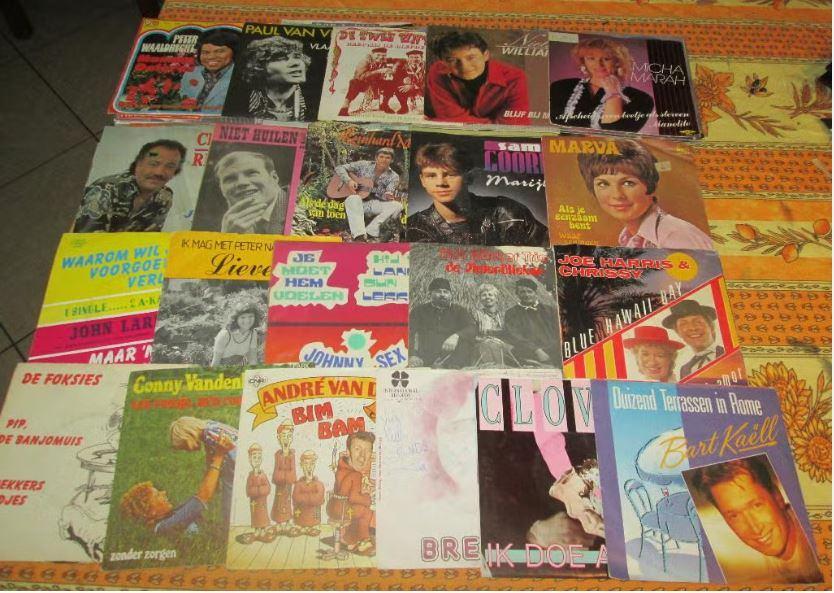 57 Prima nederlandstalige vinyl Singles, Ophalen of Verzenden, Zo goed als nieuw, Nederlandstalig