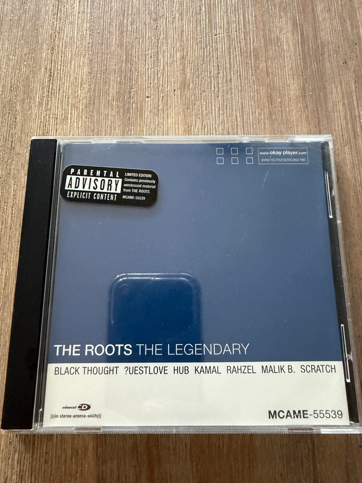 The Roots - The Legendary, Cd's en Dvd's, Cd's | Hiphop en Rap, Ophalen of Verzenden, Zo goed als nieuw, EP, Speciale editie