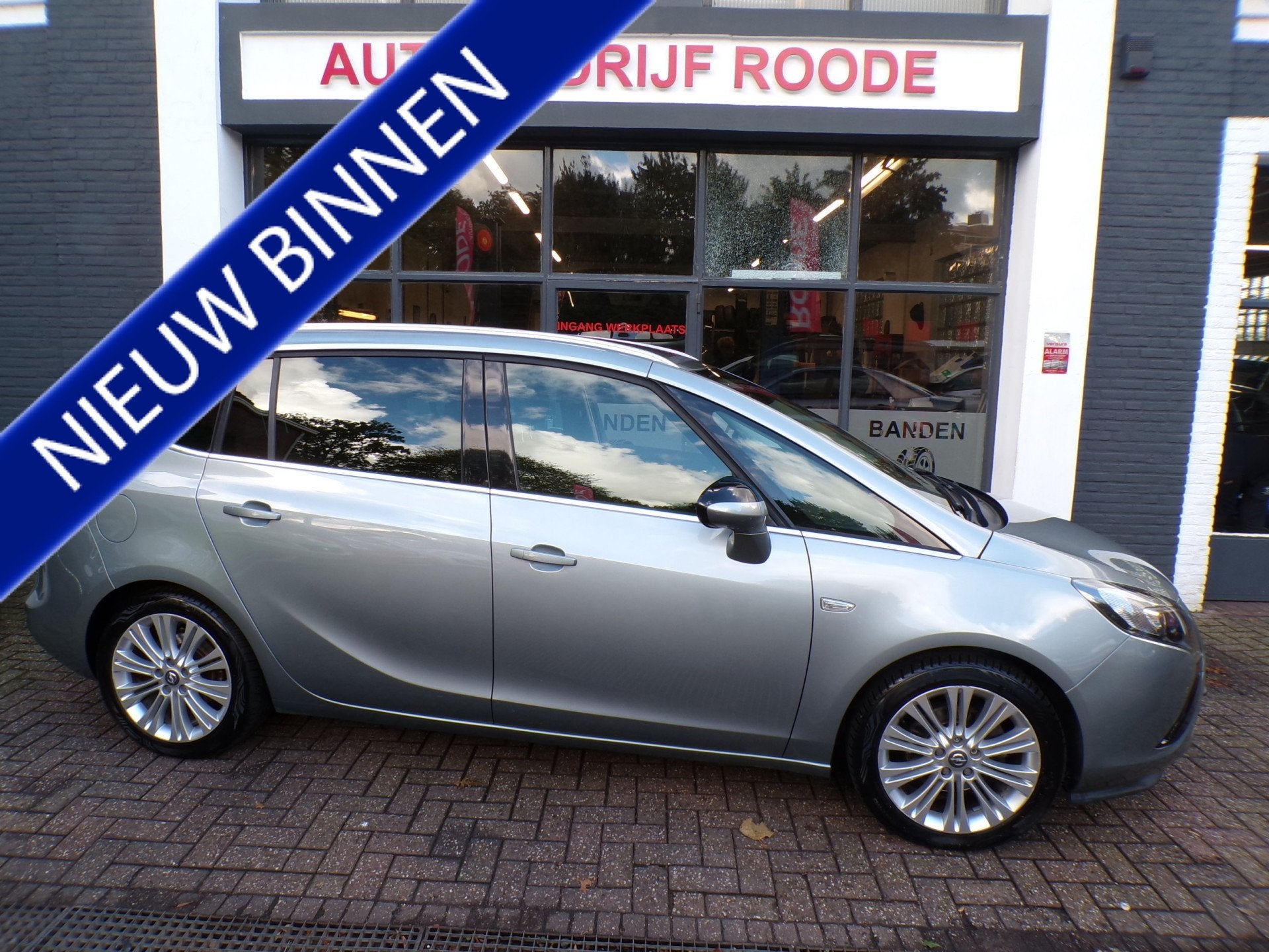 Opel Zafira Tourer 1.4 Rhythm 5P NAP Top Staat VELE EXTRA'S,, Auto's, Euro 5, Gebruikt, Verwarmde buitenspiegels, 4 cilinders