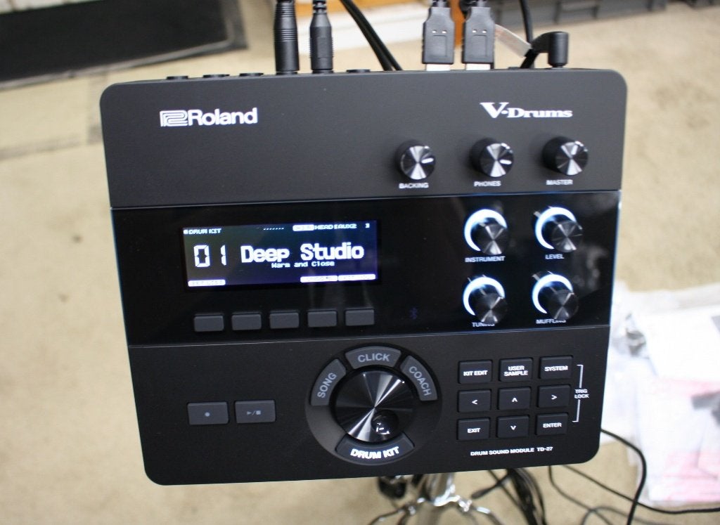 roland VAD 506 met extra floortom electrisch drumstel, Ophalen, Elektronisch, Zo goed als nieuw, Jouwdrumstel@gmail.com
