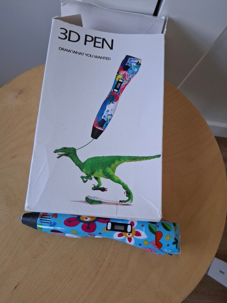 3 D pen + toebehoren, Elektrisch, Gebruikt, Overige thema's, Gereedschap of Toebehoren