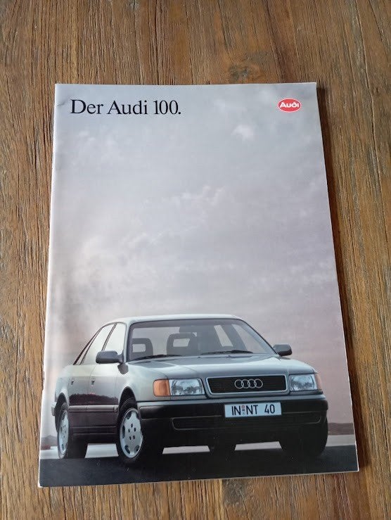 Der Audi 100 7 / 1992 44 pag., Verzenden, Zo goed als nieuw, Audi