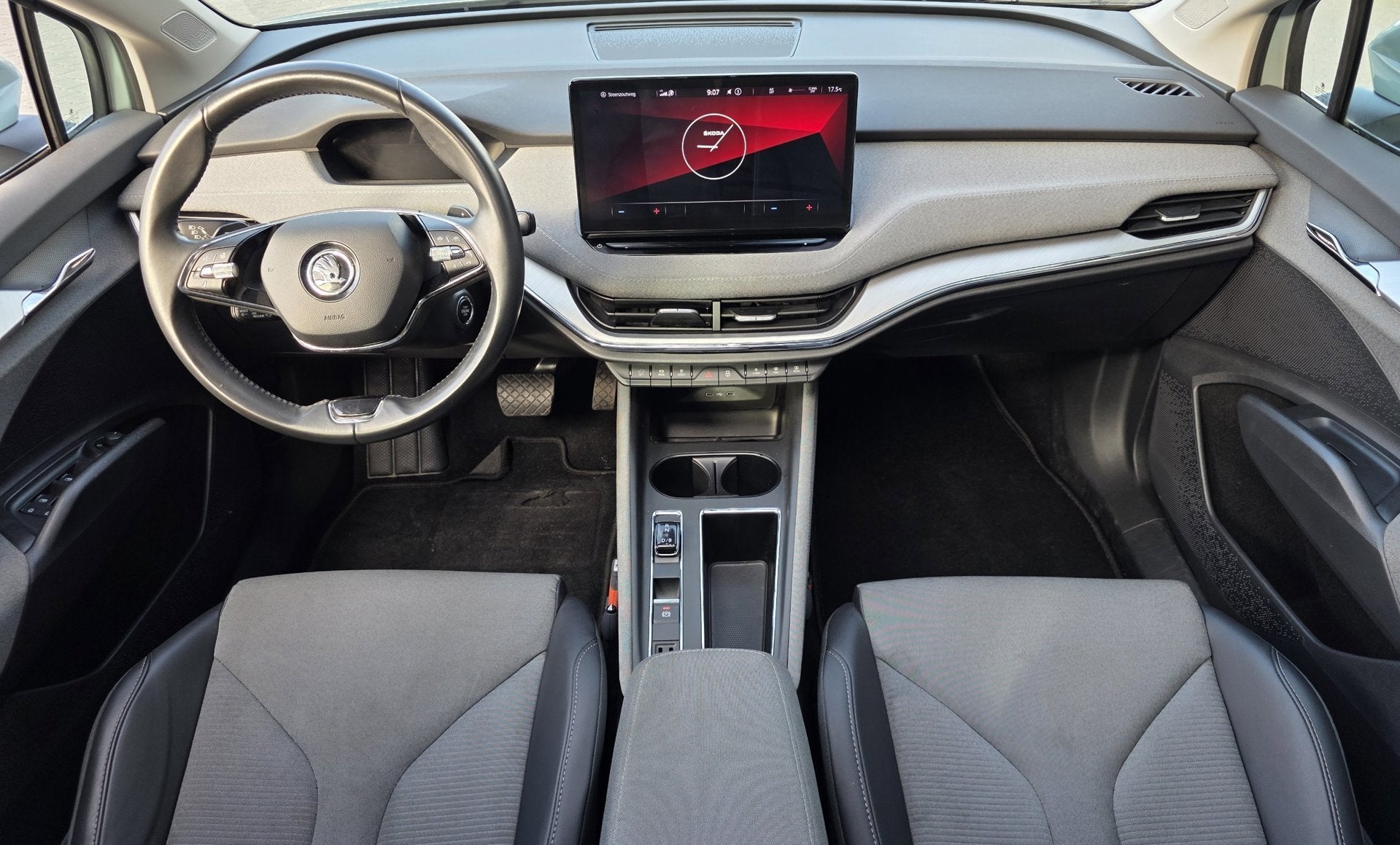 Skoda Enyaq iV 80 | 91,69% SOH | PANO | 20 INCH | ACC, Auto's, Automaat, Achterwielaandrijving, Gebruikt, Zwart