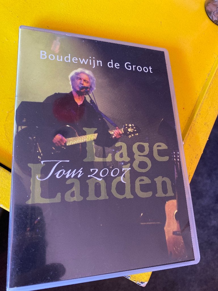 Boudewijn de Groot - Lage Landen Tour 2007 DVD, Gebruikt, Alle leeftijden, Nederlands, Concert
