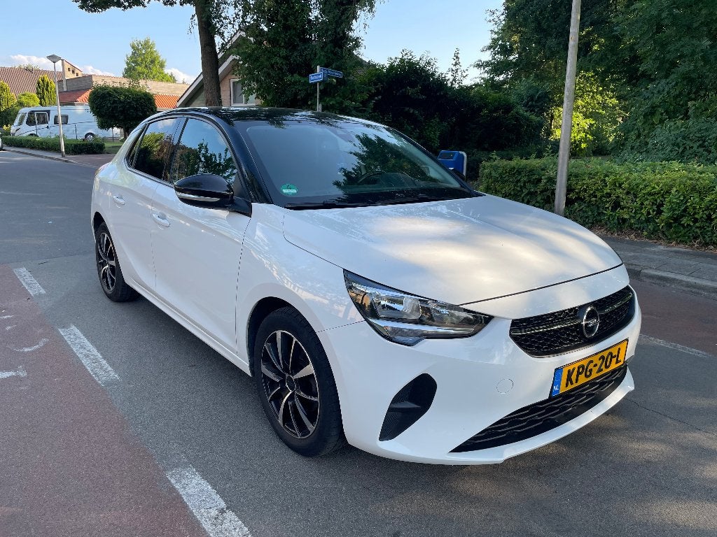 Opel Corsa 1.2 Start/stop 75pk 2020 Wit, Voorwielaandrijving, Stof, 74 pk, Zwart