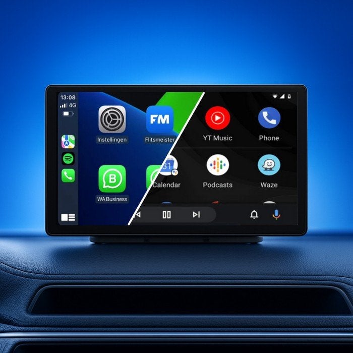 Siltcon 9 inch Draadloze Apple CarPlay/Android Auto Scherm, Ophalen of Verzenden, Zo goed als nieuw