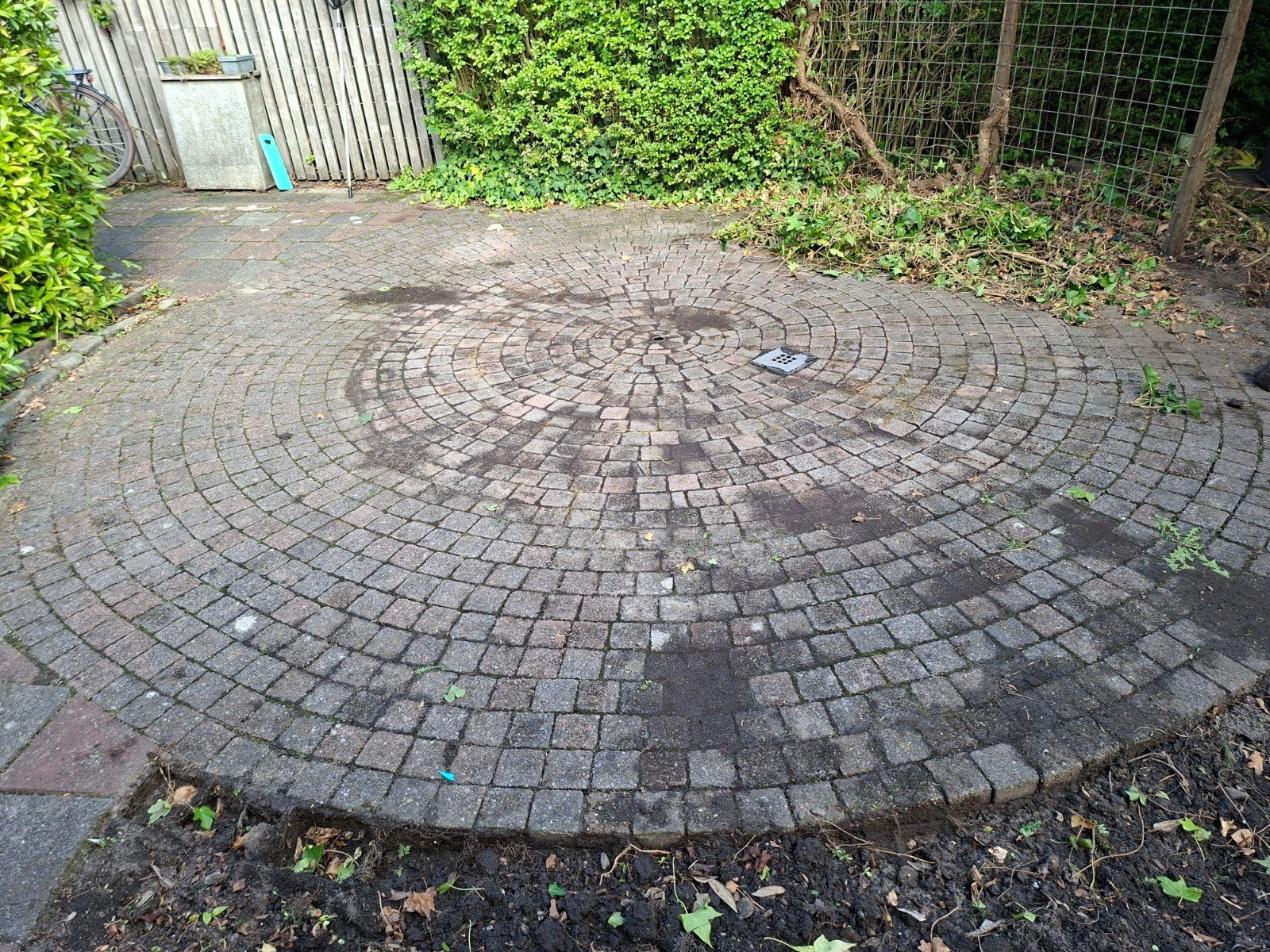 GRATIS straatstenen 10x10cm - 20m2, Tuin en Terras, Ophalen, Beton, Klinkers