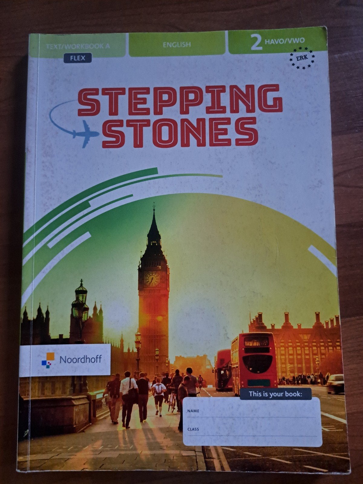 Stepping Stones Engels 2 HAVO/VWO Text/Workbook A Flex, Ophalen of Verzenden, Gelezen, HAVO, Engels