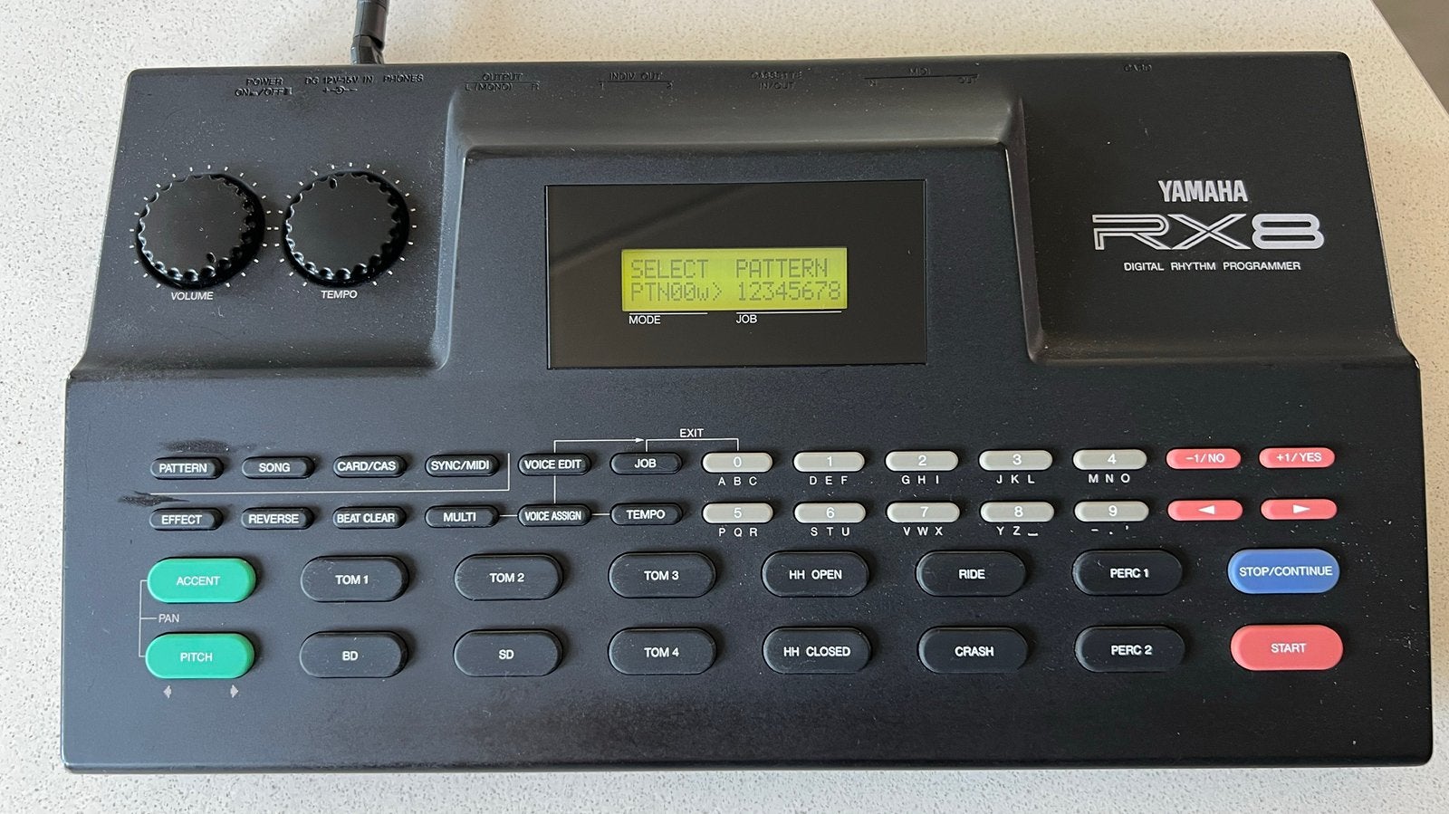 Yamaha RX8 drumcomputer, Ophalen, Zo goed als nieuw, Yamaha