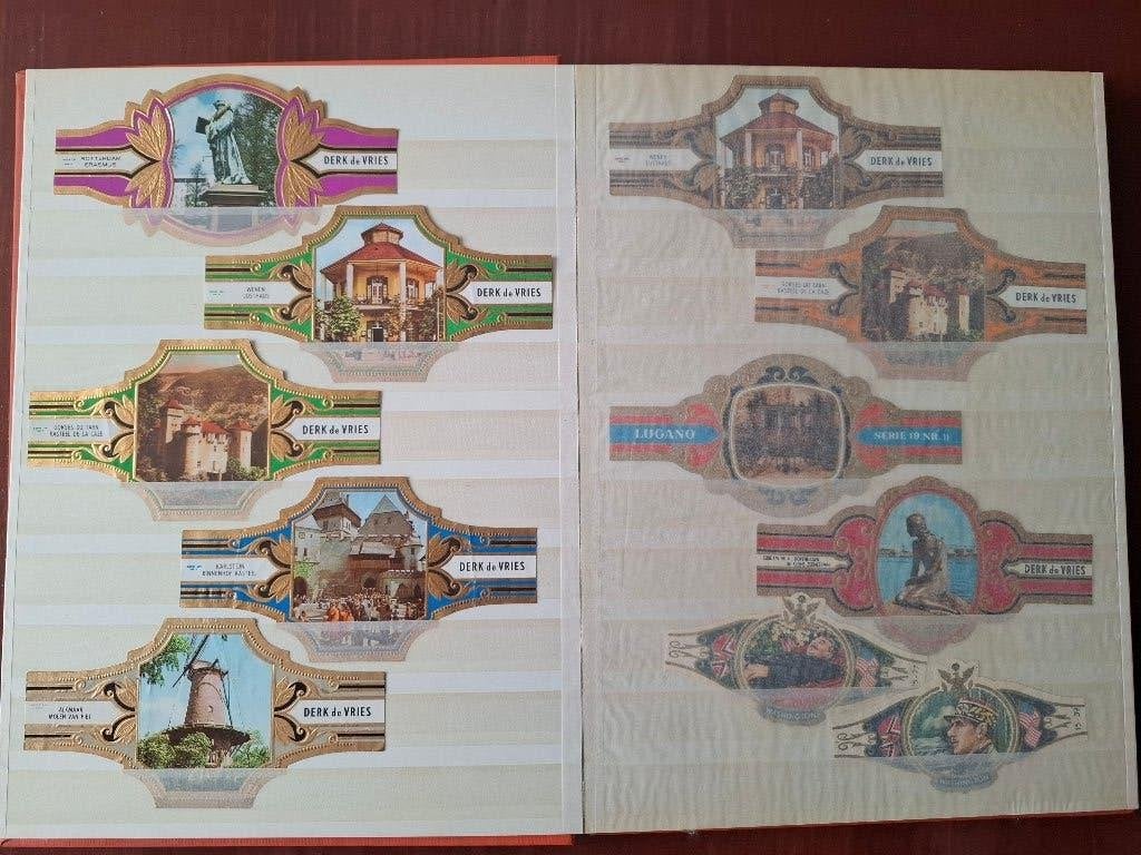 Collectie Sigarenbandjes, Ophalen, Gebruikt, Sigarenbandjes