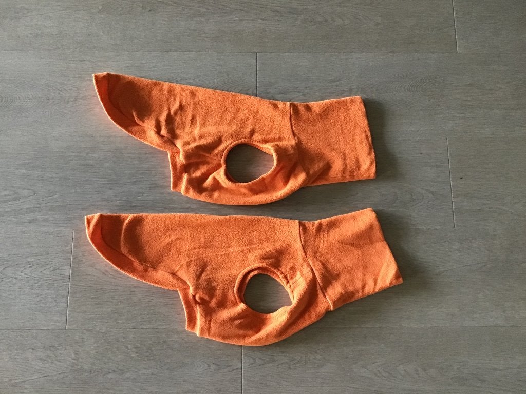 Hondenjasje en body’s maat Whippet voor de koudere dagen, Overige maten, Overige merken, Handgemaakt, Ophalen of Verzenden