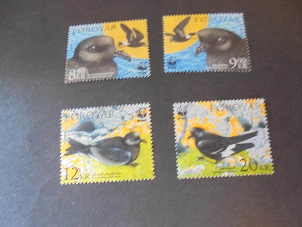 Faroer Mi:530/533 postfris, Verzenden, Denemarken, Postfris