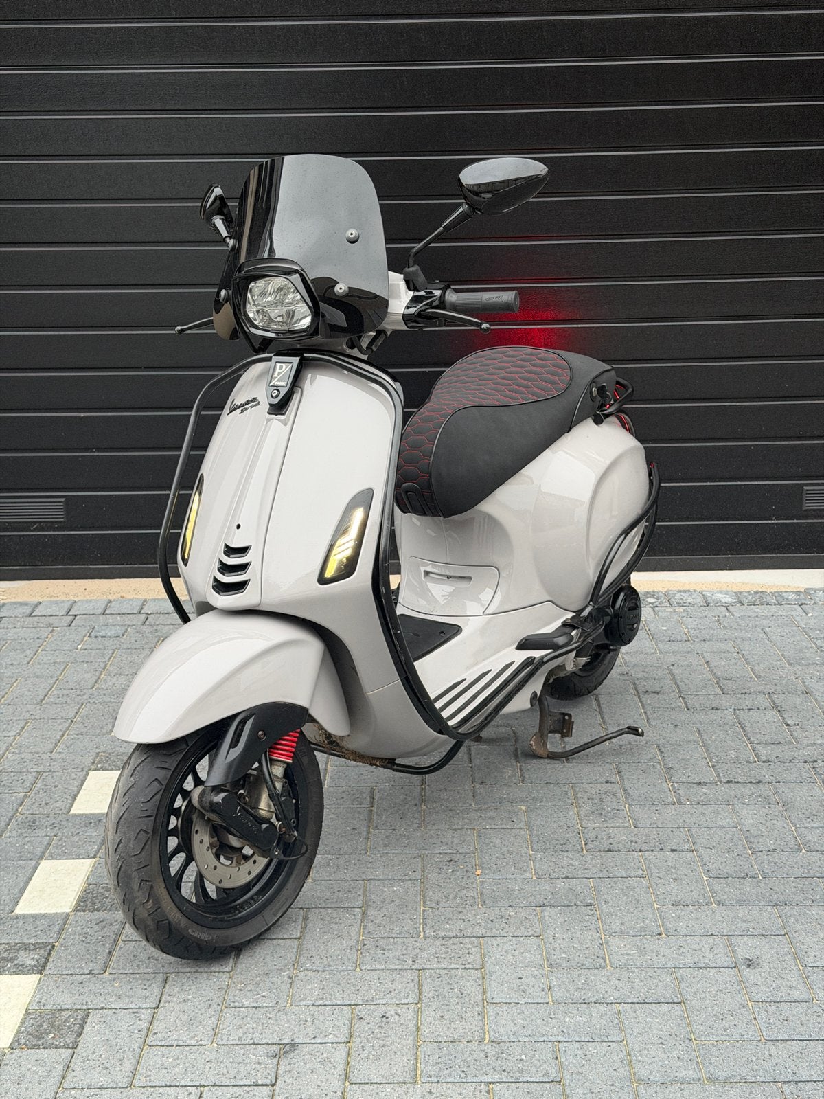 Vespa sprint 2020 Nardo grey brom, Fietsen en Brommers, Ophalen, Vespa, Vespa, Vespa S