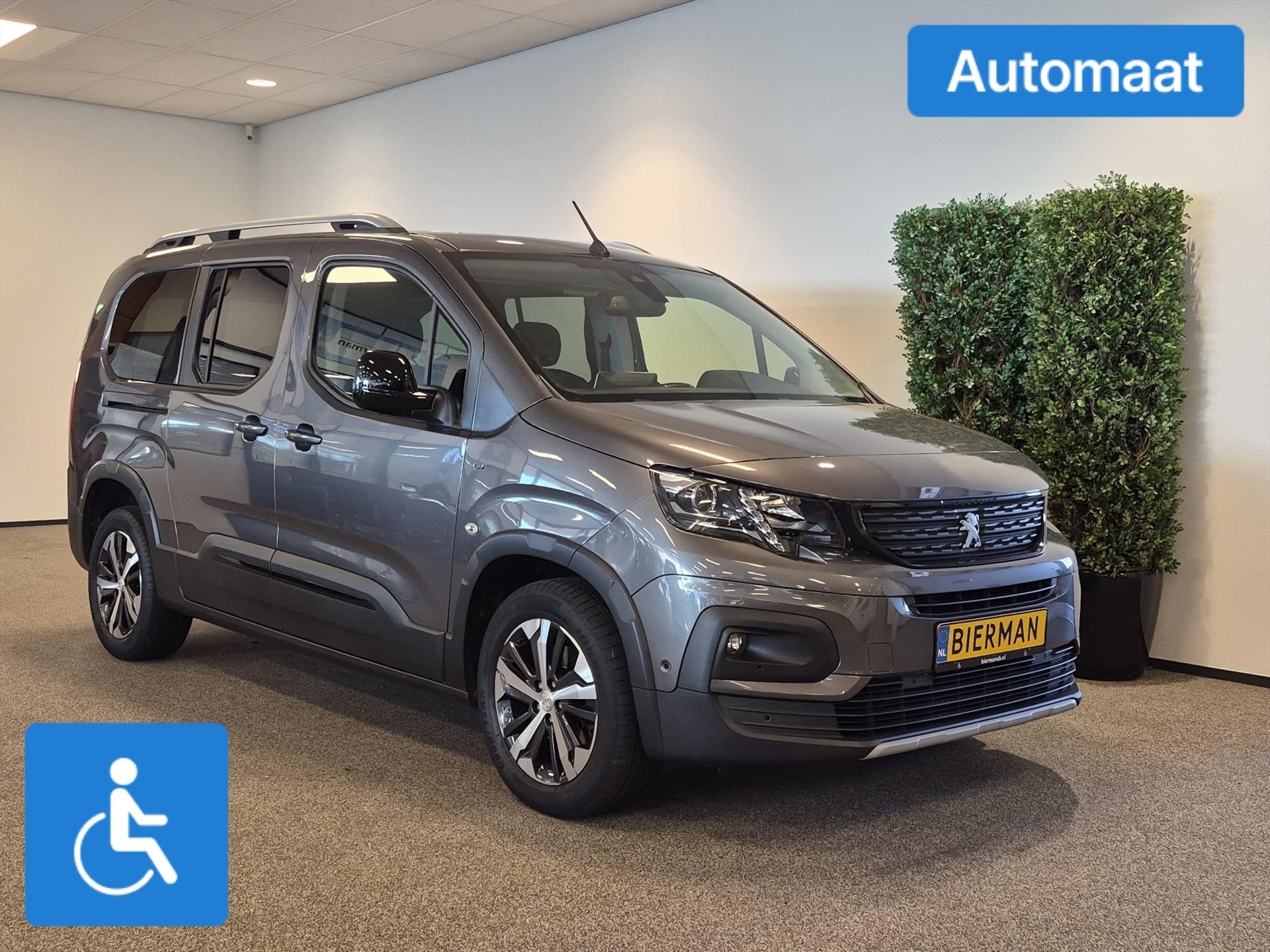 Peugeot Rifter L2 Rolstoelauto Automaat 5+1, 12 maanden, Stof, Gebruikt, 14 km/l