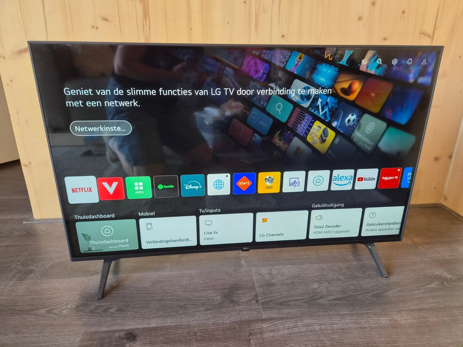 LG 4K Smart TV 43 inch (108 cm), Audio, Tv en Foto, Televisies, Ophalen, LED, 50 Hz, Zo goed als nieuw
