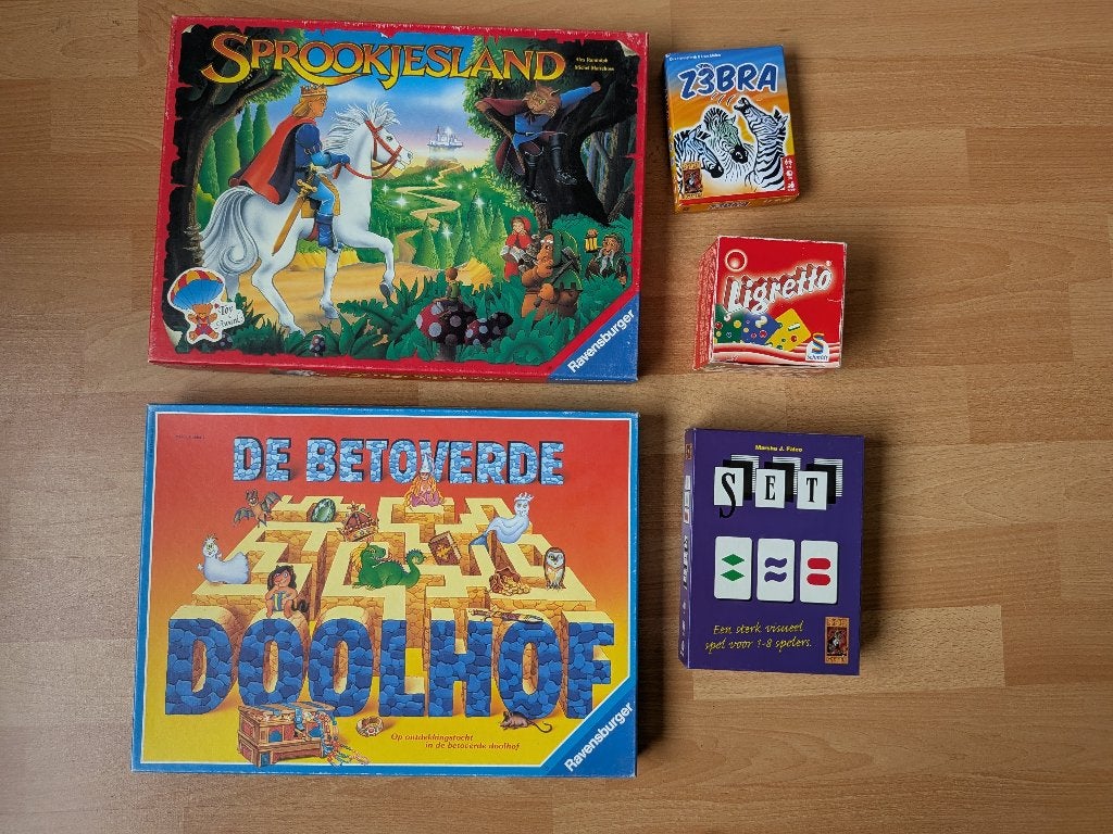 Klassieke Bordspelletjes te koop, Hobby en Vrije tijd, Ophalen, Gebruikt