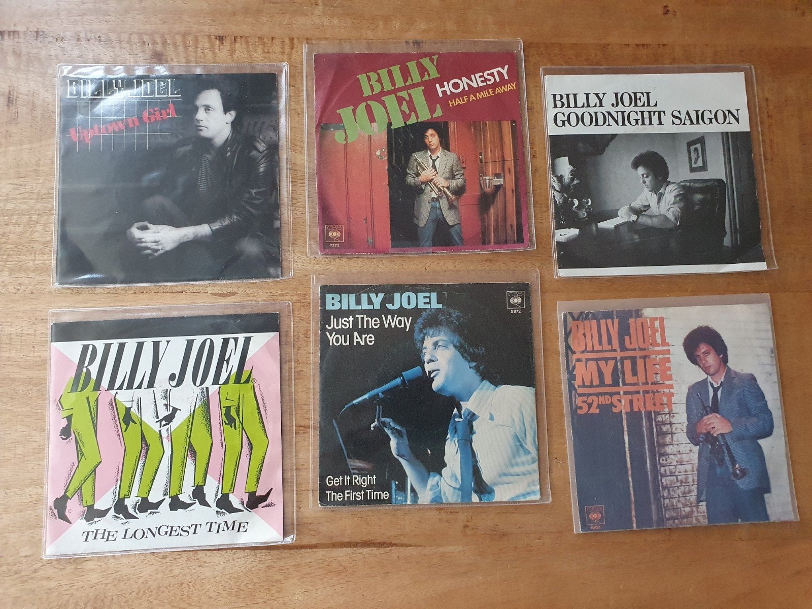 Billy Joel vinyl singles, Ophalen of Verzenden, Gebruikt, Pop