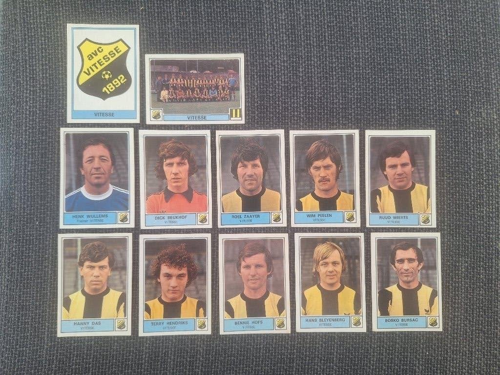Panini Voetbal 78 Vitesse 12x, Verzenden, Zo goed als nieuw, Sticker