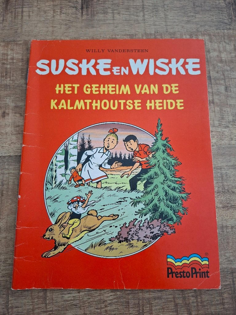 Suske en Wiske-album Het geheim van de Kalmthoutse Heide, Eén stripboek, Ophalen of Verzenden, Zo goed als nieuw