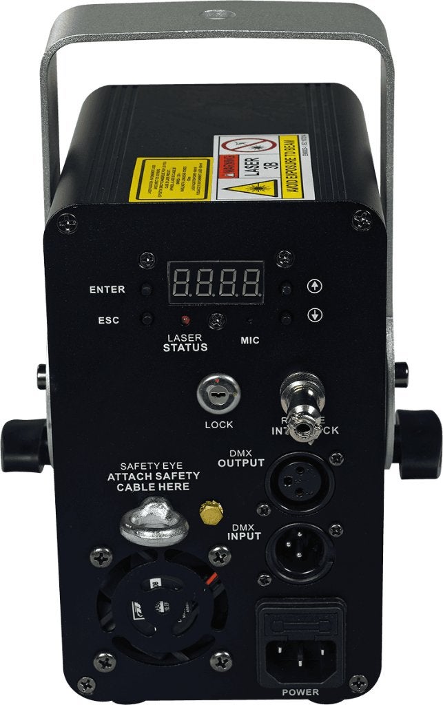 ALGAM LIGHTING - SPECTRUM80GREEN ANIMATIE LASER 80MW GROEN, Geluidgestuurd, ., Nieuw, Ophalen of Verzenden