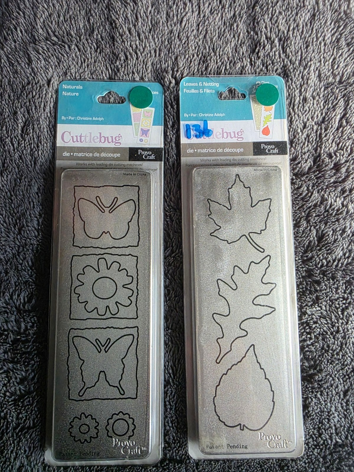 Cuttlebug snijmallen en embossing folders - diverse sets, Gebruikt, Meerkleurig, Overige merken, Knutselmateriaal